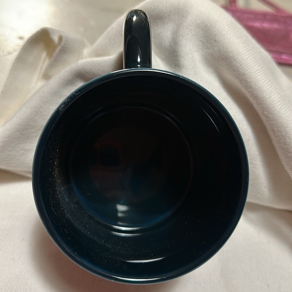 Starbucks, poinsettia, coffee mug, with poinsettia graphics all around mug - Picture 2 of 4